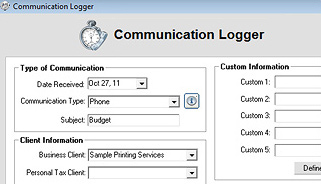 Communication Logger Screenshot